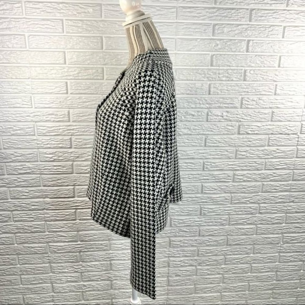 Chadwick’s Black & White Wool Blend Jacket - Picture 5 of 6